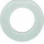 Hager WTD7173GWG glasafdekraam, 1-voudig, polarwit