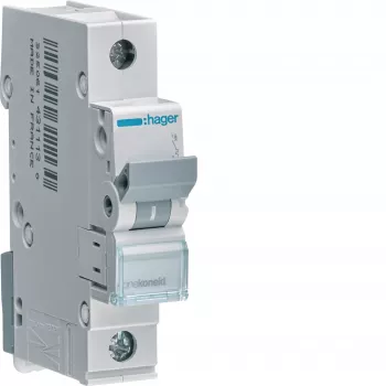 Hager MBN132E 32A 1-polige 6kA B-karakteristiek installatieautomaat
