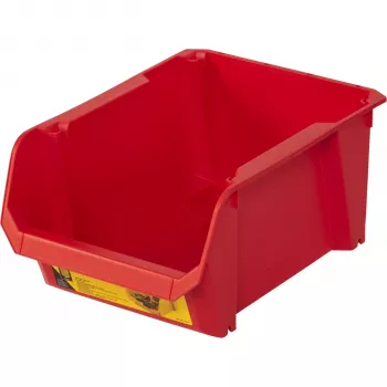 Stanley STST82742-1 opbergbox maat 4 rood polypropyleen 2,8L