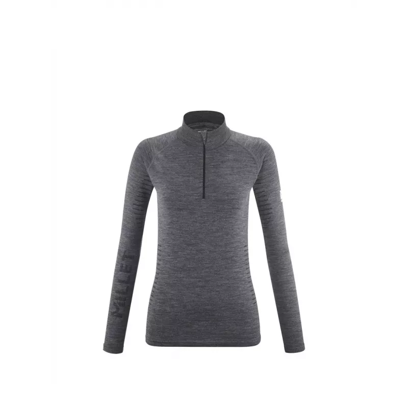 Millet Drynamic Warm dames baselayer met halve rits grafiet M