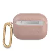 GUESS GUAPSASMP AirPods Pro hoesje Saffiano Script Metal Collection roze