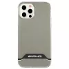 AMG AMHCP12MTCBW iPhone 12/12 Pro transparante hardcase elektroplated zwart & wit