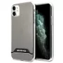 AMG AMHCN61TCBW hardcase voor iPhone 11 / XR 6,1 inch – transparant met elektroplated zwart & wit
