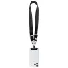 Karl Lagerfeld universele strap tether patch Karl Metal Logo zwart