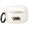 Karl Lagerfeld KLAPHNCHTCT AirPods Pro hoesje transparant Ikonik Choupette