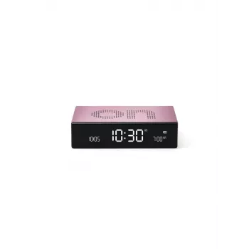 Lexon Flip Premium digitale wekker lichtroze LR152LP