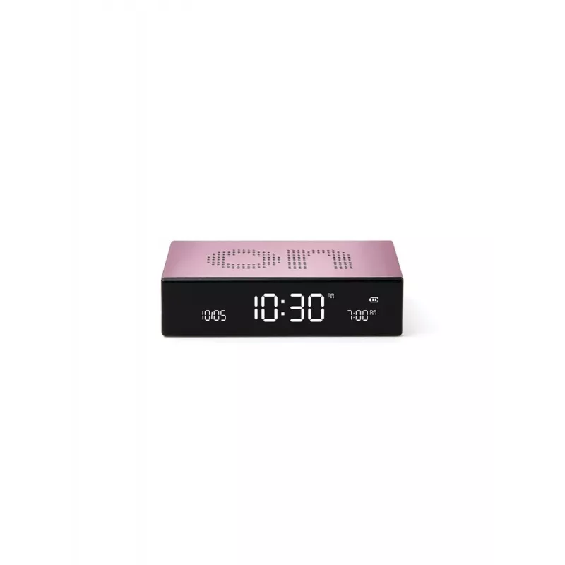 Lexon Flip Premium digitale wekker lichtroze LR152LP