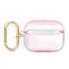 GUESS AirPods Pro hoesje met draagriem roze Strap Collection
