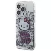 Hello Kitty HKHCP14LHDGPHT iPhone 14 Pro hardcase IML Kitty On Bricks Graffiti - wit