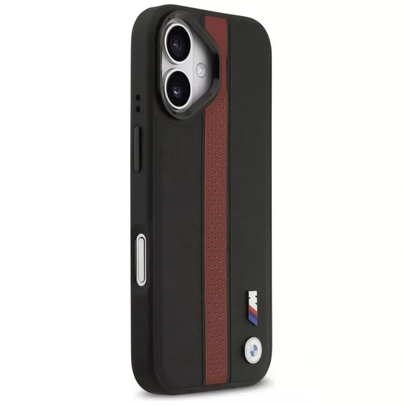 BMW M Perforated Stripe Logo MagSafe-hoesje voor iPhone 17 - rood