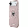 Karl Lagerfeld IML Choupette Head Logo MagSafe-hoesje voor iPhone Air roze