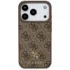GUESS 4G Small Classic Logo MagSafe-hoesje voor iPhone 18 Pro / 17 Pro - bruin