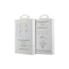GUESS GUCCLALRGDD USB-C naar USB-C kabel 1,5 m snelladen lichtgoud reliëflogo