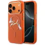 Karl Lagerfeld IML Choupettes Karl Script Logo MagSafe-hoesje voor iPhone 17 Pro Max, oranje