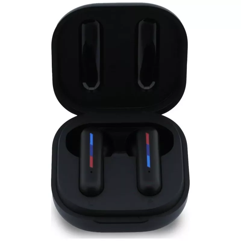 BMW TWS Bluetooth-oordopjes met ENC en opgedrukt logo - zwart