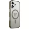 GUESS IML Gradient Triangle Logo MagSafe-hoesje voor iPhone 17 - khaki