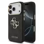 GUESS 4G Big Logo Classic hardcase voor iPhone 17 Pro / 18 Pro - zwart & goud
