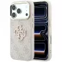 GUESS 4G & Big Resin Logo hoesje voor iPhone 17 Pro / 18 Pro - roze
