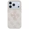 GUESS 4G & Big Resin Logo hoesje voor iPhone 17 Pro / 18 Pro - roze