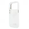 GUESS 4G Script Metal beschermhoesje voor iPhone 18 Pro Max / 17 Pro Max - wit