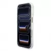GUESS 4G Script Metal beschermhoesje voor iPhone 18 Pro Max / 17 Pro Max - wit