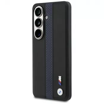 BMW Perforated Stripe Logo MagSafe-hoesje voor Samsung Galaxy S26 - blauw