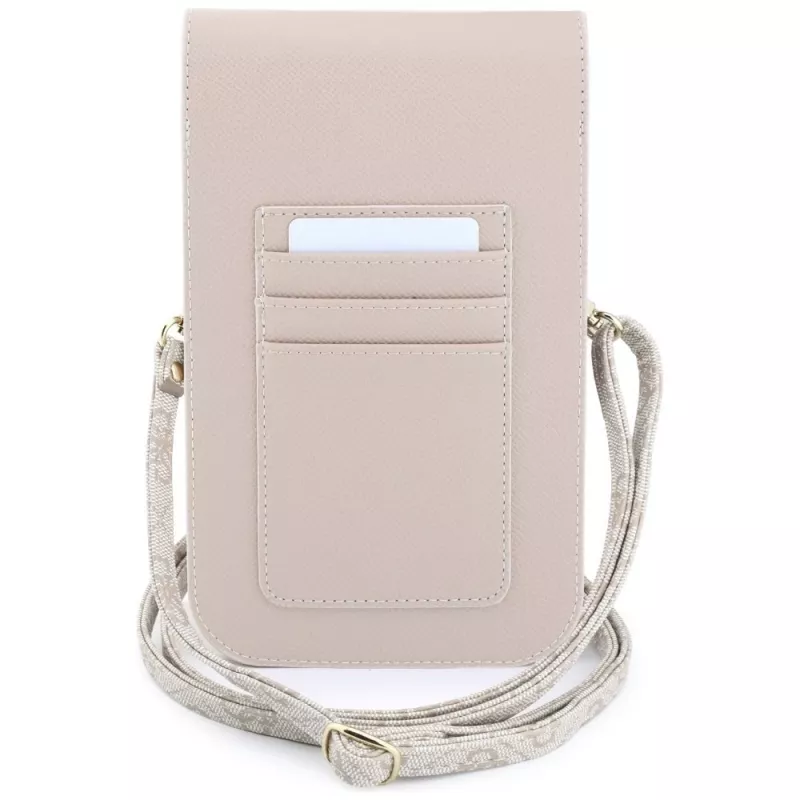Guess Graines 4G & Classic Logos telefoontasje roze