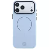 Mercedes Leder 3D MagSafe-hoesje voor iPhone 18 Pro Max / 17 Pro Max - blauw