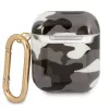 Guess GUA2UCAMG AirPods 1/2 hoesje zwart Camo-collectie