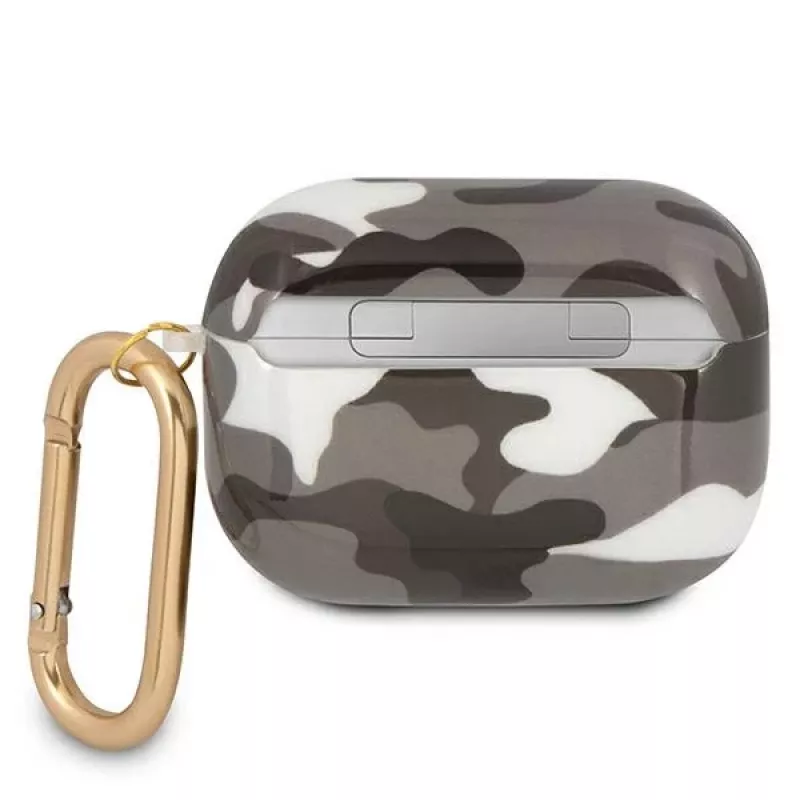 Guess GUAPUCAMG AirPods Pro hoesje zwart Camo-collectie