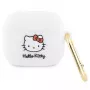 Hello Kitty HKA33DKHSH AirPods 3 hoesje wit siliconen 3D Kitty-hoofd