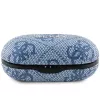 GUESS GUTWSP4EGB True Wireless Bluetooth-oordopjes met oplaaddock, ENC, blauw metaal