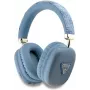 GUESS 4G Triangle Logo draadloze over-ear-koptelefoon Bluetooth 5.3 blauw
