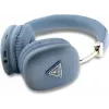 GUESS 4G Triangle Logo draadloze over-ear-koptelefoon Bluetooth 5.3 blauw