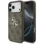 GUESS 4G Big Logo achterkanthoesje voor Apple iPhone 17 Pro / 18 Pro - bruin