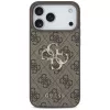 GUESS 4G Big Logo achterkanthoesje voor Apple iPhone 17 Pro / 18 Pro - bruin