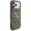 GUESS 4G Big Logo achterkanthoesje voor Apple iPhone 17 Pro / 18 Pro - bruin