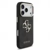 GUESS 4G Big Classic Logo hoesje voor iPhone 18 Pro Max / 17 Pro Max - zwart & goud
