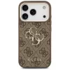 GUESS 4G Big Logo Classic telefoonhoesje voor iPhone 17 Pro Max / 18 Pro Max - bruin & goud