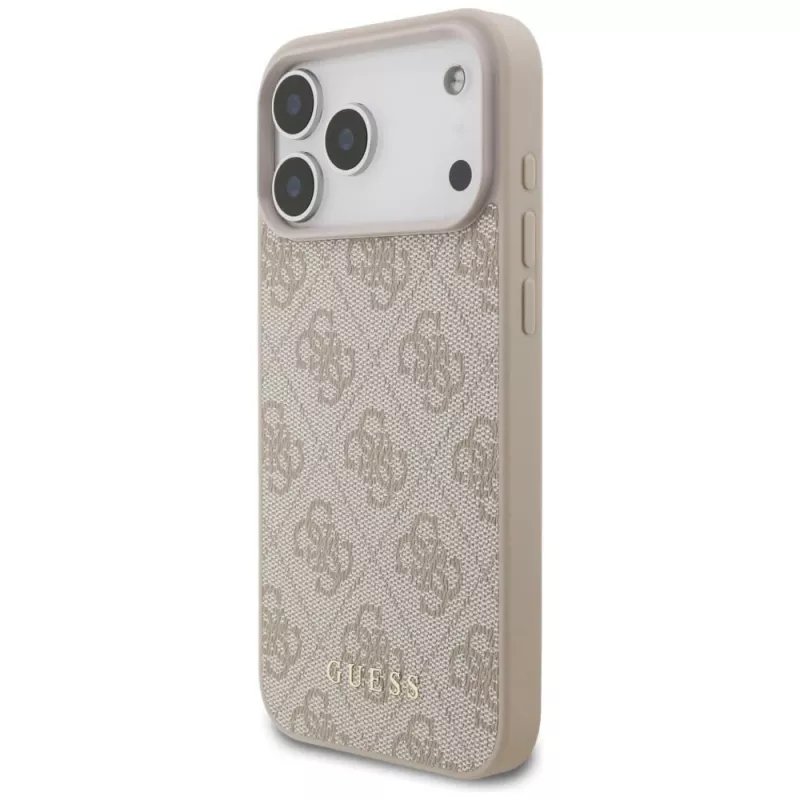 GUESS 4G Classic hoesje voor iPhone 18 Pro Max / 17 Pro Max - roze