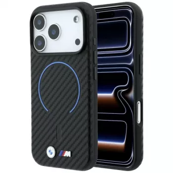 BMW M Carbon Printed Ring MagSafe-hoesje voor iPhone 18 Pro / 17 Pro - zwart