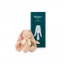 Kaloo Lapinoo perzikroze pluchen konijn 25 cm in geschenkdoos