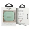GUESS GUACAPSILGLGN AirPods Pro hoesje groen siliconen glitter