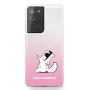 Karl Lagerfeld KLHCS21LCFNRCPI S21 Ultra hard case roze Choupette Fun