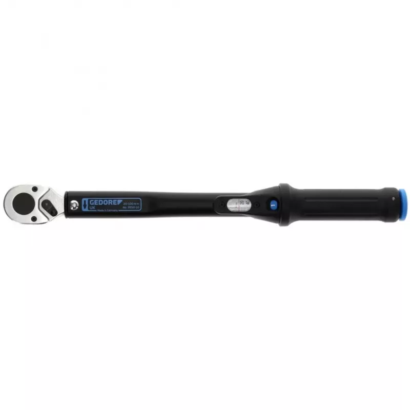 GEDORE TORCOFLEX UK 1/2 inch momentsleutel 20-100 Nm met kalibratiecertificaat