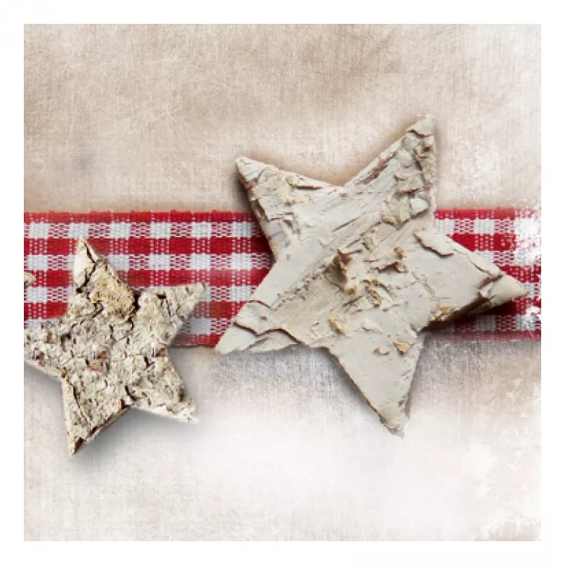 Sigel DU049 kerstenvelop DIN lang (DL, 110 x 220 mm), Winter Chalet, bruin/rood, 90 g/m²