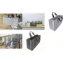 SIGEL BA431 Desk Sharing Bag Basic L lichtgrijs kunstvilt