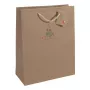 SIGEL GT040 kerstgeschenkzakjes met appelmotief, 26 x 33 cm, 5-pack