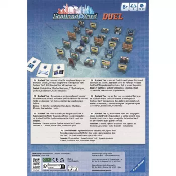Ravensburger Scotland Yard Duel - detectivespel met kaarten voor 2 spelers