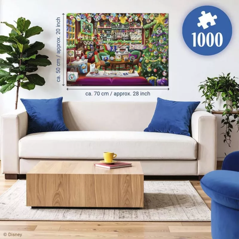 Ravensburger puzzel Disney Christmas Cafe (1000 stukjes)